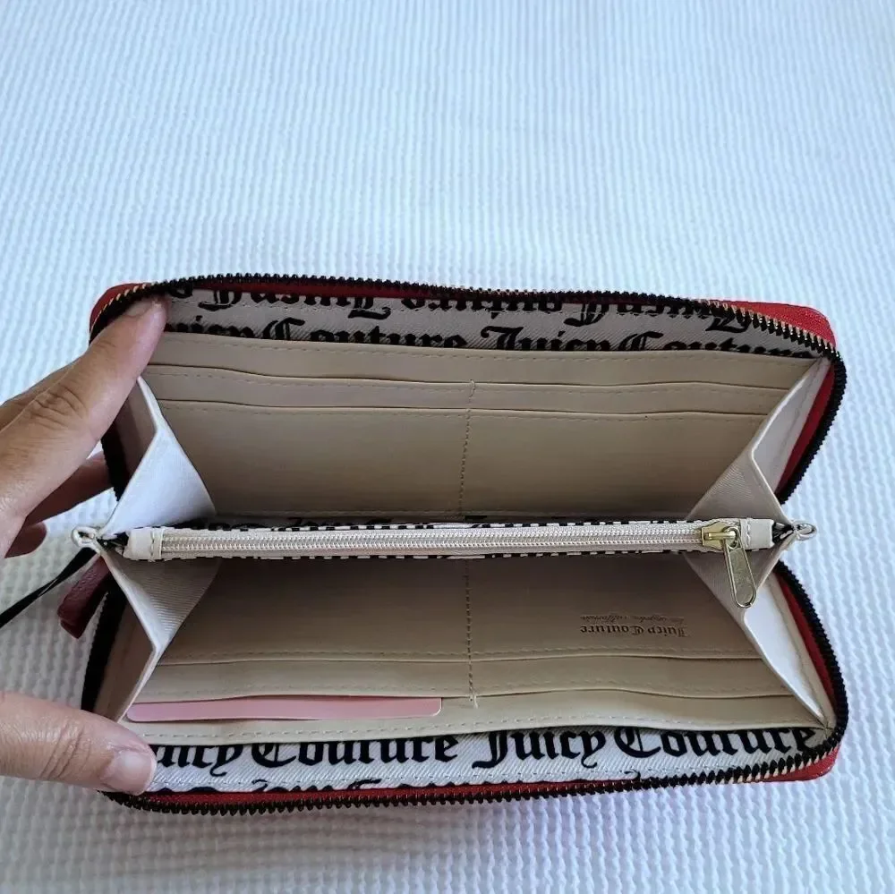 Juicy🍊 Couture Lipstick💄 Red♥️ Heart and Soul Wallet - NWT